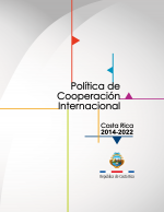 Portada Política de Cooperación Internacional de Costa Rica, 2014-2022