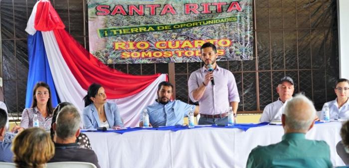 Jerarcas institucionales y diputados de Alajuela se reunieron con la comunidad para informar avances y escuchar inquietudes