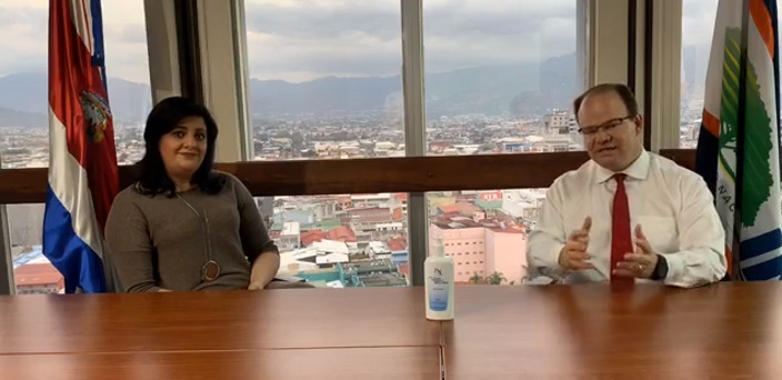 Captura de pantalla de la transmisión de facebook