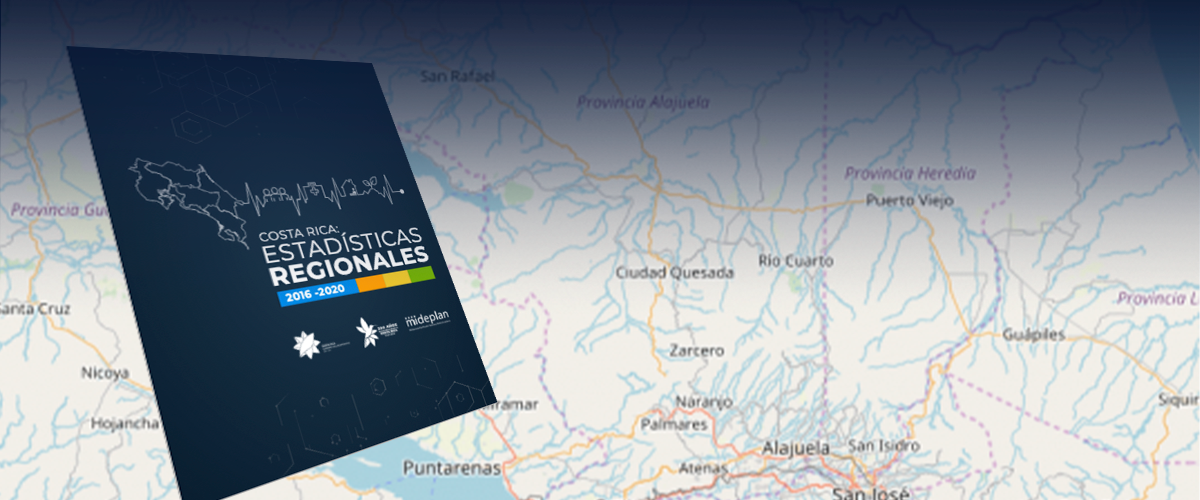 Ingresar a Costa Rica: Estadísticas Regionales 2016-2020 en datos abiertos