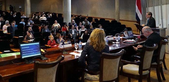 Presentación de Marlon Navarro, ministro ai de Mideplan