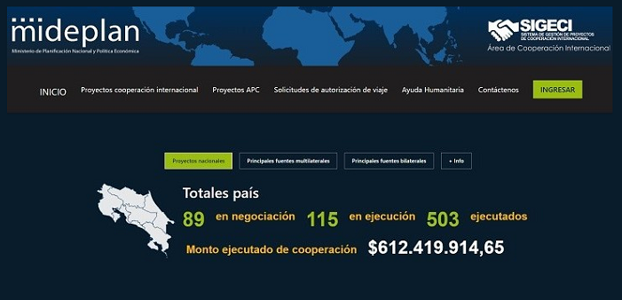 Lanzamiento del SIGECI