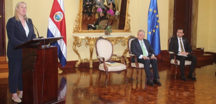 La Comisaria de Asociaciones Internacionales de la Comisión Europea, Jutta Urpilainen, estuvo en Costa Rica 