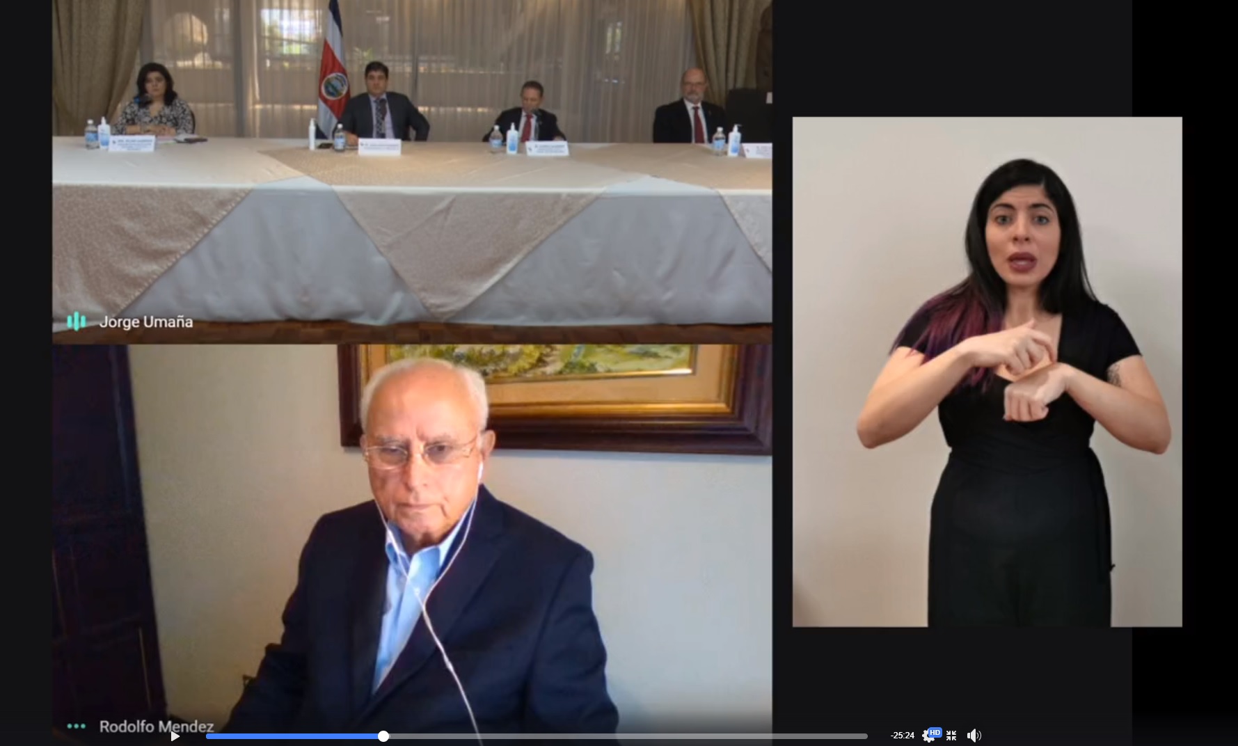 Facebook Live de la conferencia