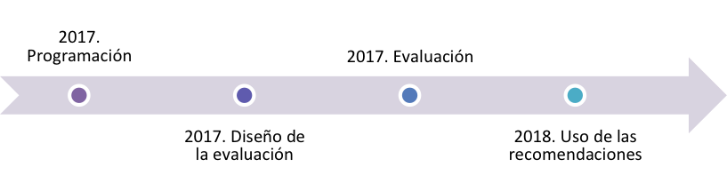 Proceso de evaluación de la PIEG