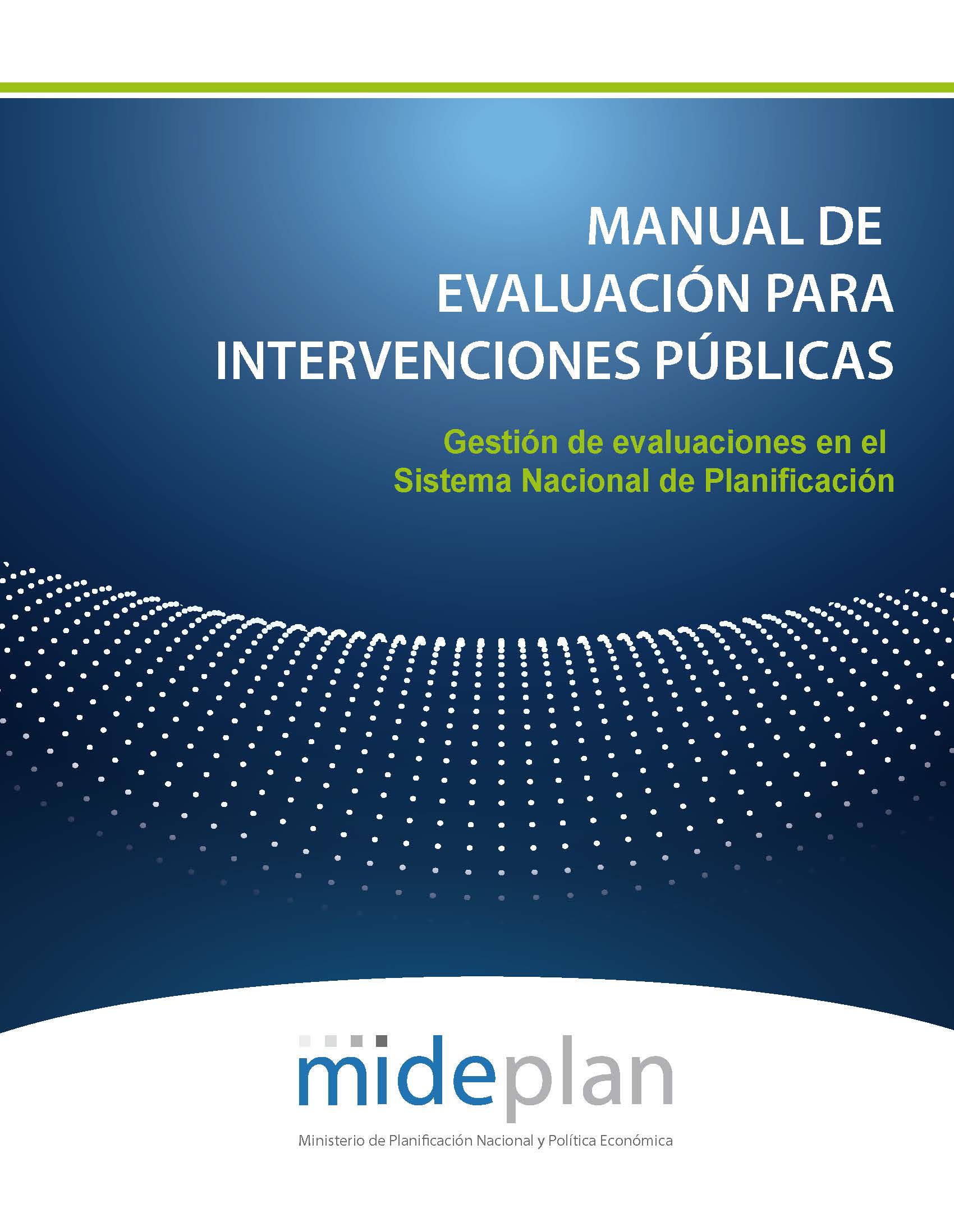 Portada Manual de Evaluación