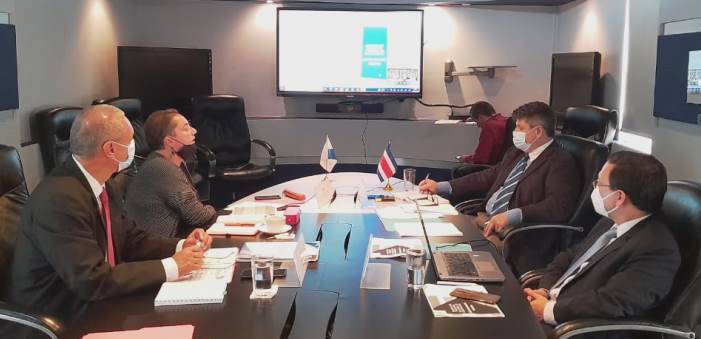 Reunión híbrida Costa Rica - Panamá