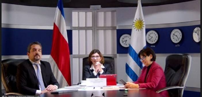 Delegación de Uruguay, vía remota