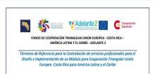 Diseño e implementación de un Módulo para Cooperación Triangular Unión Europea -Costa Rica para América Latina y el Caribe